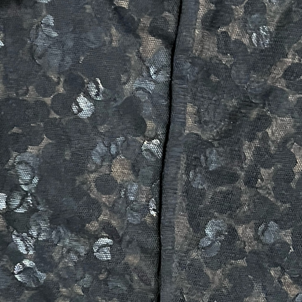 Black Sequin Cape Jacket Short Sleeve - Picture 8 of 16